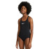 Maillot de bain de Playa Y Piscine Nike Pièce unique Racerback Fille Noir