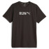 T-shirt from Fitness Puma Hommes Graphic Ru Noir-Q3 Homme