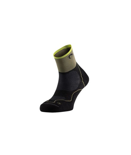 Chaussettes de Trail Lurbel Desafio Four Noir/Sottobosco