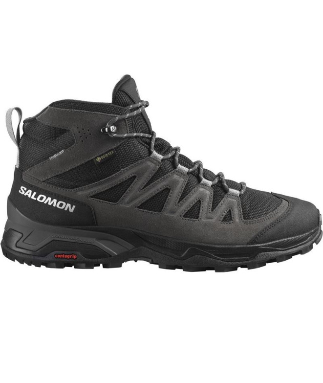 Bottes d'alpinisme Salomon X Ward Leather Mid...