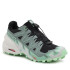 Chaussures de running Salomon Speedcross 6 Black / Laurel Wreath / Green Ash Femmes