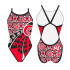 Maillot de bain Natation Turbo Femme de "Revolution" Nouvelle-Zélande-2023 Rouge