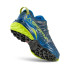 Chaussures de Trail Running La Sportiva Akasha II Storm Blue/Lime Punch Hommes