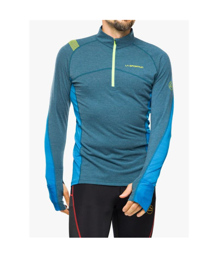 T-shirt de trail La Sportiva Swift Long Sleeve Man Blue/Blue
