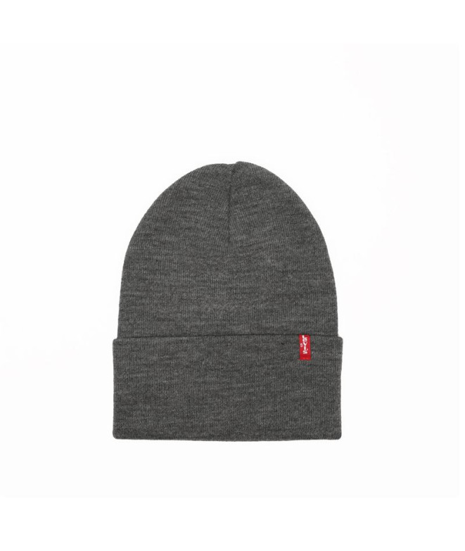 Bonnet Levi's Slouchy Red Tab Beanie Regular Grey
