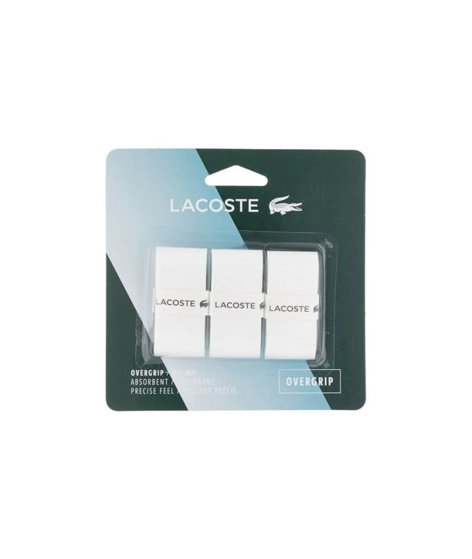 Overgrips de tennis Lacoste Blanc