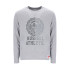 T-shirt Homme Russell Long Sleeve Ath Rose Collegiate Grey