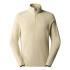 Mountain Jacket The North Face 100 Glacier 1/4 Zip Hommes Beige