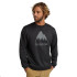 Sweat Homme Burton Oak Pullover Crew Noir