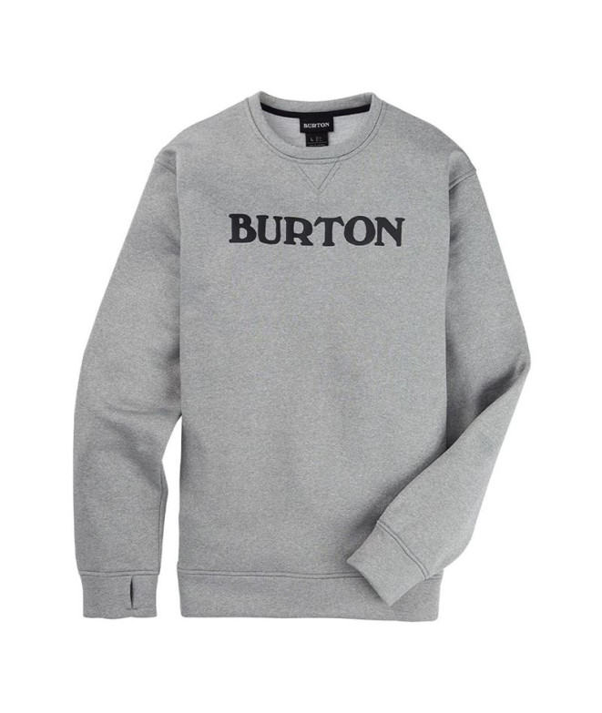 Sweat Homme Burton Oak Pullover Crew Grey