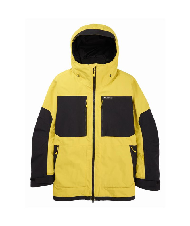 Veste de Ski y snowHomme Burton Frostnert 2L Jaune