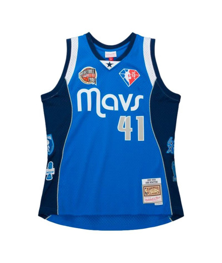 T-shirt basket-ball de Mitchell and Ness Dallas Mavericks