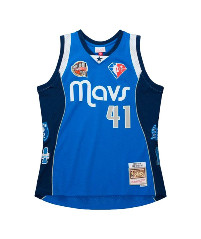 T-shirt basket-ball de Mitchell and Ness Dallas...