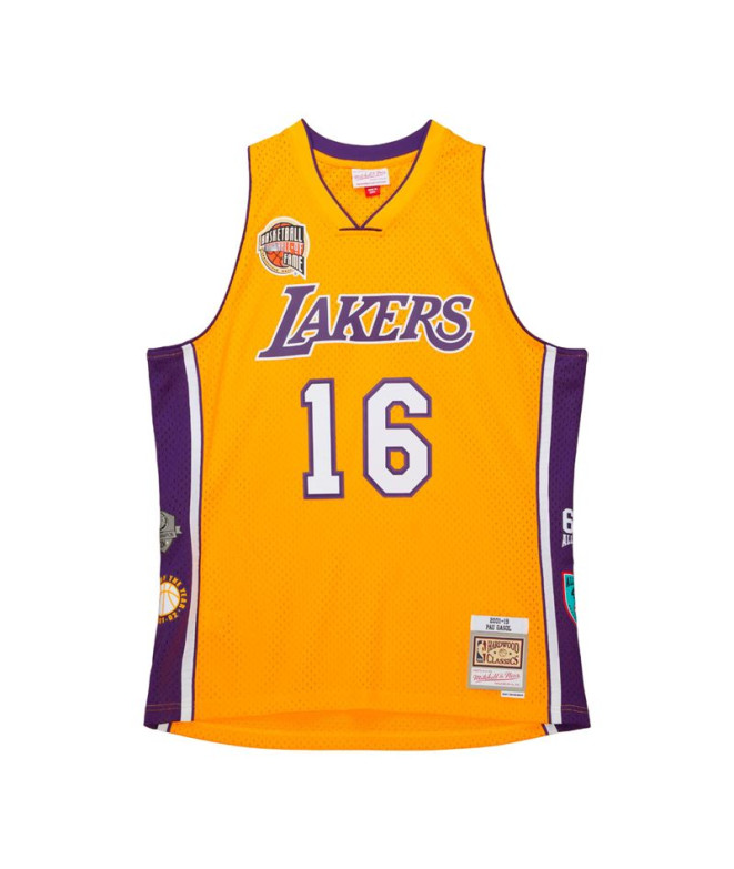 T-shirt basket-ball de Mitchell and Ness Lakers...