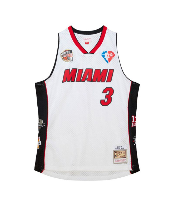T-shirt basket-ball de Mitchell and Ness Miami...