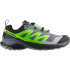 Chaussures de running Salomon X-Adventure Flint Stone / Black / Black / Green Gecko Hommes