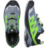 Chaussures de running Salomon X-Adventure Flint Stone / Black / Black / Green Gecko Hommes