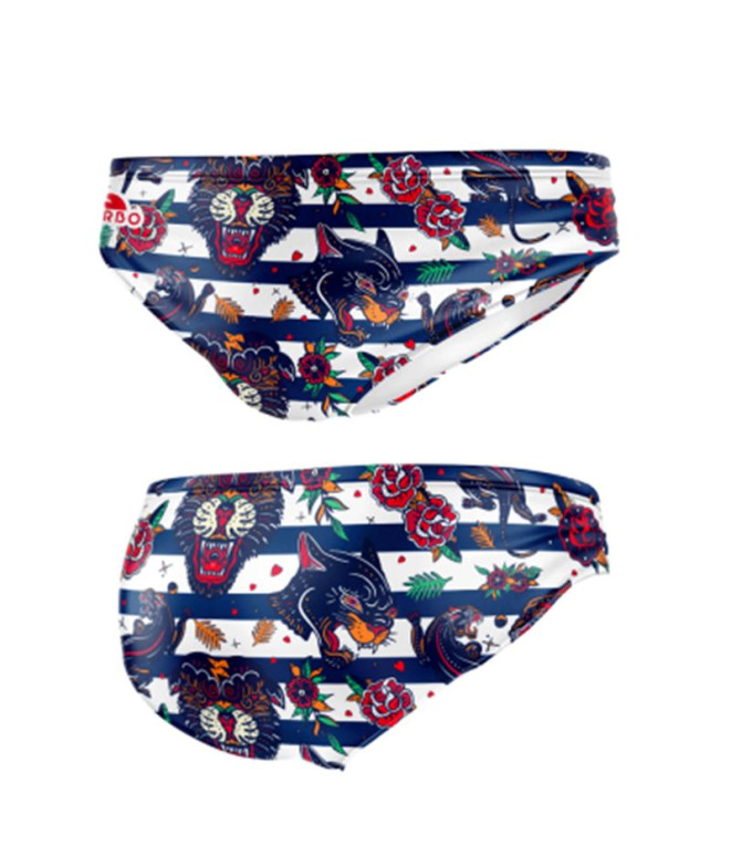 Maillot de bain Turbo Homme Waterpolo Marine...
