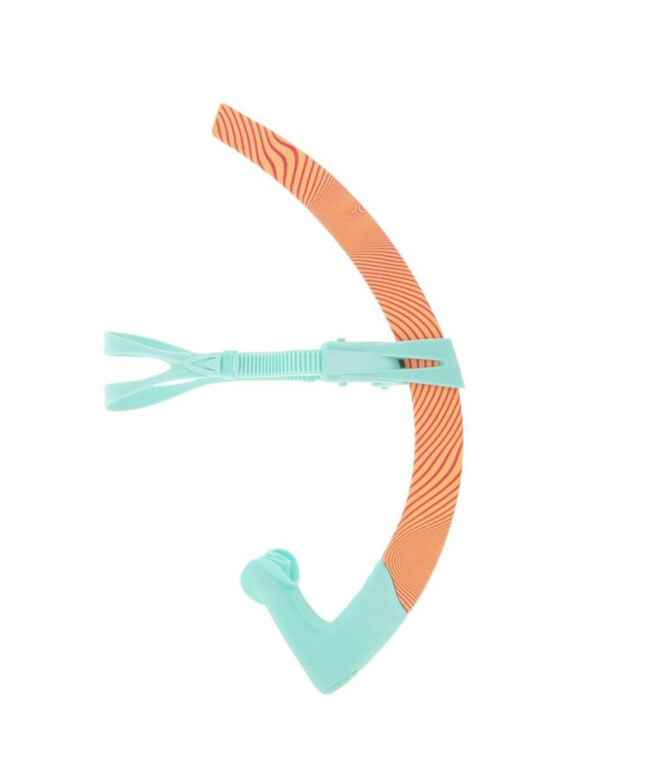 Tuba Aqua Sphere Focus Snorke Bleu clair Orange