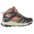 Bottes d'alpinisme Hi-Tec Toubkal Mid Waterproof Noir/Taupe/Georgia Peach Femmes