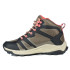 Bottes d'alpinisme Hi-Tec Toubkal Mid Waterproof Noir/Taupe/Georgia Peach Femmes