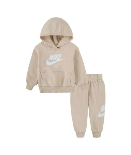 Ensemble Nike Set Club Fleece Baby Beige