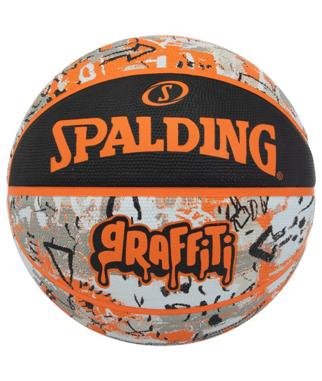 Ballon de basket Spalding Orange Graffiti Sz7...