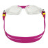 Lunettes de natation Aqua Sphere Kayenne Small Raspberry Lenses Clear Children's Swimming Glasses
