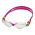 Lunettes de natation Aqua Sphere Kayenne Small Raspberry Lenses Clear Children's Swimming Glasses