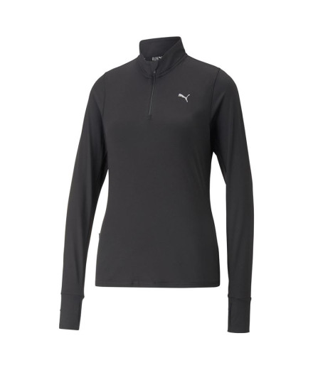 T-shirt Running de Puma Run Favorite 1/4 Zip Femme