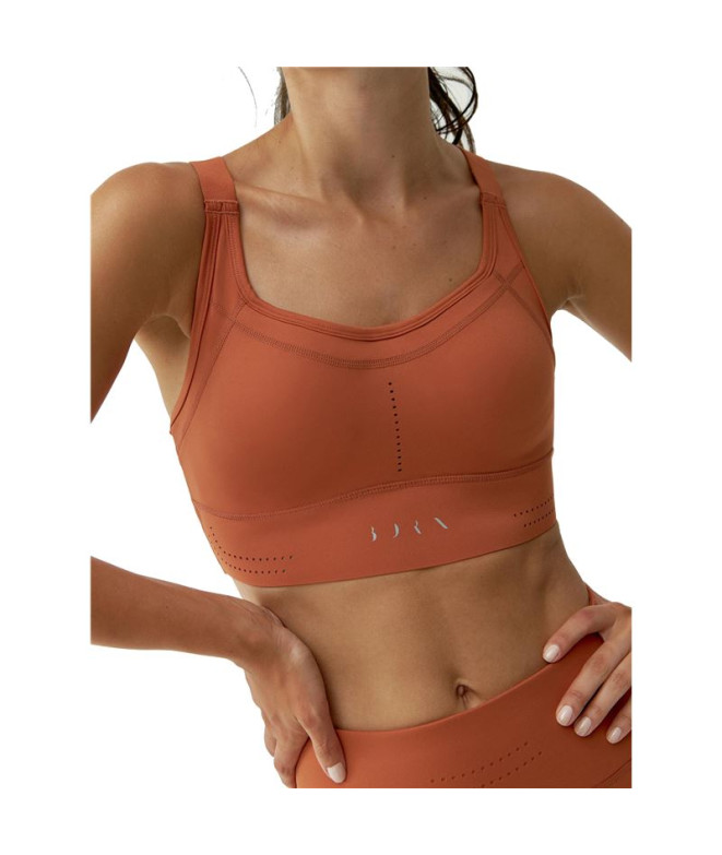 Top Born Living Yoga Unai Gingerbread Femme