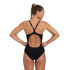Maillot de bain Arena Maillot de bain solide pour femmes Noir