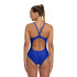 Maillot de bain Arena Maillot de bain solide pour femmes Bleu néon