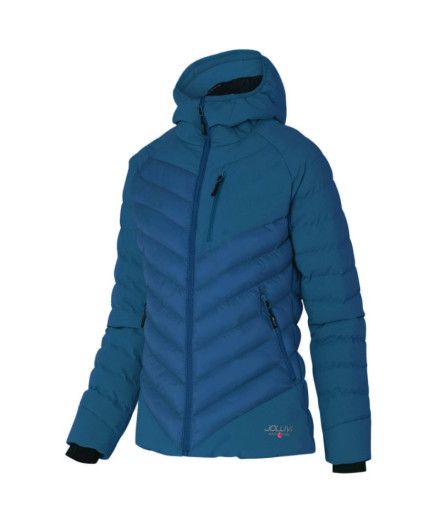 Anorack Joluvi Heat Riva Bleu cobalt / Bleu cobalt Femme