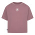 T-shirt Converse Chuck Patch Boxy Pink T-shirt pour fille