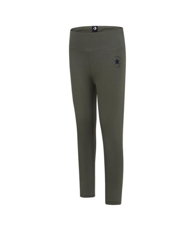 Leggings Converse Chuck Patch High Rise Fille Vert