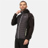 Veste Montagne Regatta de Andreson VIII Hybride Frêne/Noir Homme