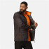 Mountain Jacket Regatta Clumber IV Hybrid Ash(OranPep) Homme