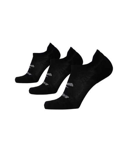 Chaussettes Running BrooksPack de Run-In No Show 3- Black