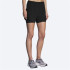 Pantalon Running Brooks de Chaser 5" 2-en-1 Noir Femme
