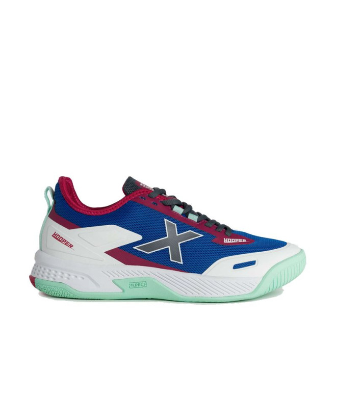 Chaussures Handball Munich Homme de Hooper 02 Blue