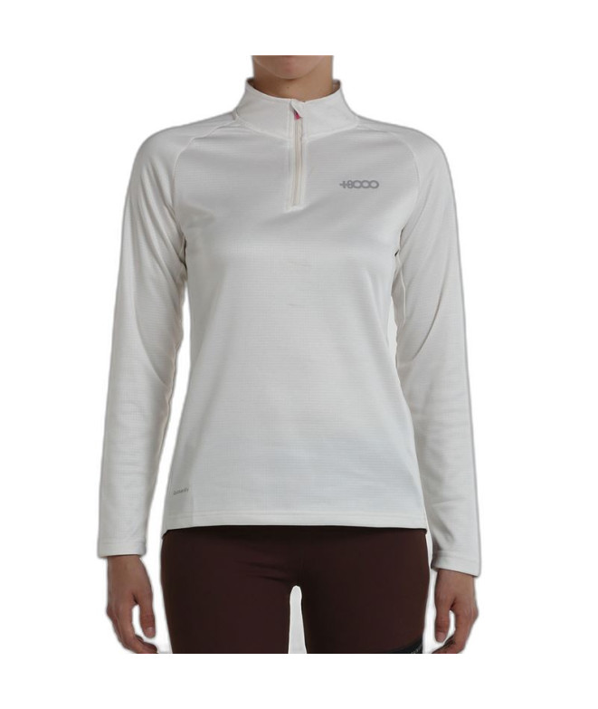 Mountain T-Shirt +8000 Pagoeta Femmes Ivoire