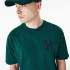New Era League Essentials New York Yankees T-Shirt hommes vert foncé