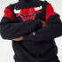 Sweatshirt New Era NBA Colour Insert Chicago Bulls Black Man