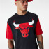 New Era NBA Colour Insert Chicago Bulls T-Shirt homme noir