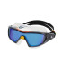 Lunettes de natation Aqua Sphere Vista Pro Dark Gray Orange Lenses Mirror Blue