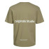 T-shirt Jack & Jones Jorvesterbro Back Tee Ss Crew Neck Sn Aloe