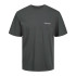 T-shirt Jack & Jones Jorvesterbro Back Tee Ss Crew Neck Sn Asphalt