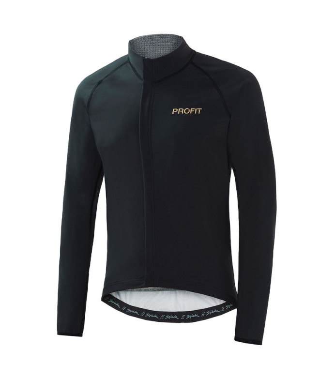 Veste Cyclisme Spiuk Homme de Profit Cold&Rain...