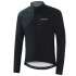 Veste Cyclisme Spiuk Homme de Profit Cold&Rain Fina Waterproof Noir